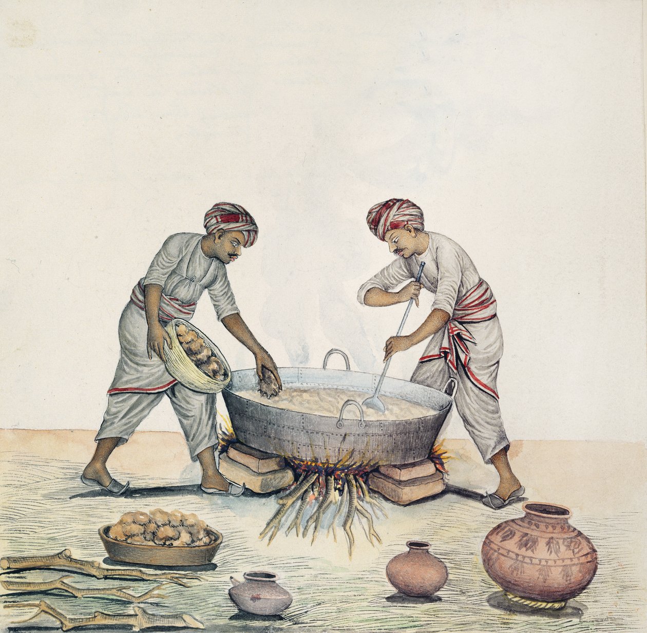 Produzione di zucchero, Bombay da Indian School
