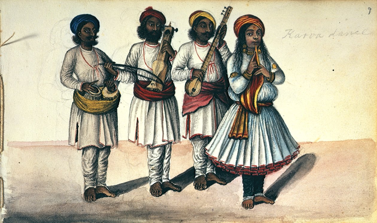 Una ragazza che danza da Indian School