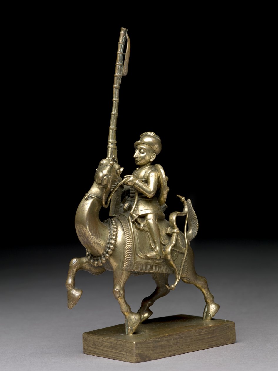 Un fuciliere a cavallo di un cammello, Vizagapatam, c.1795 da Indian School