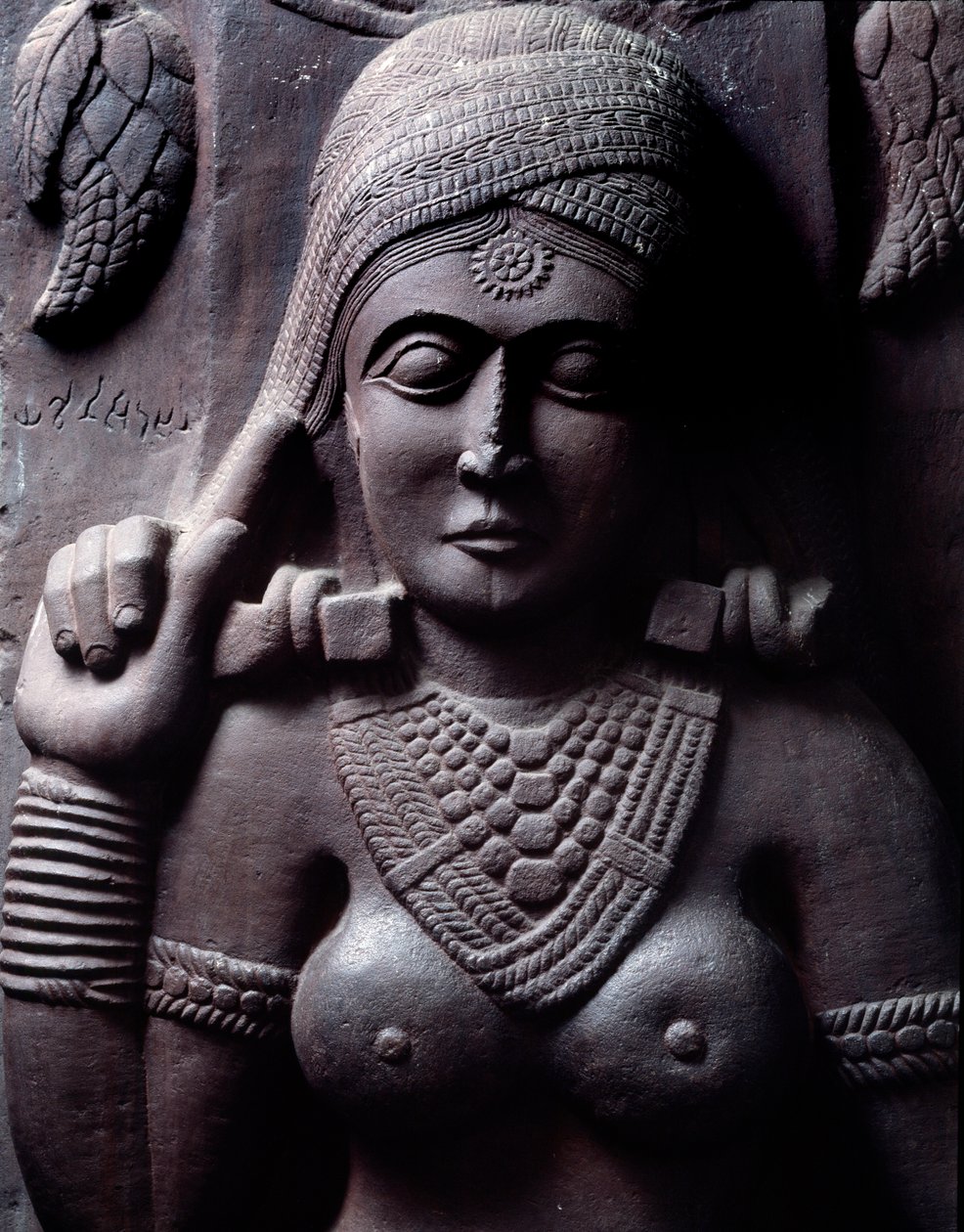 Buddhismo: Sudarsana Yakshini (dettaglio) da Indian School