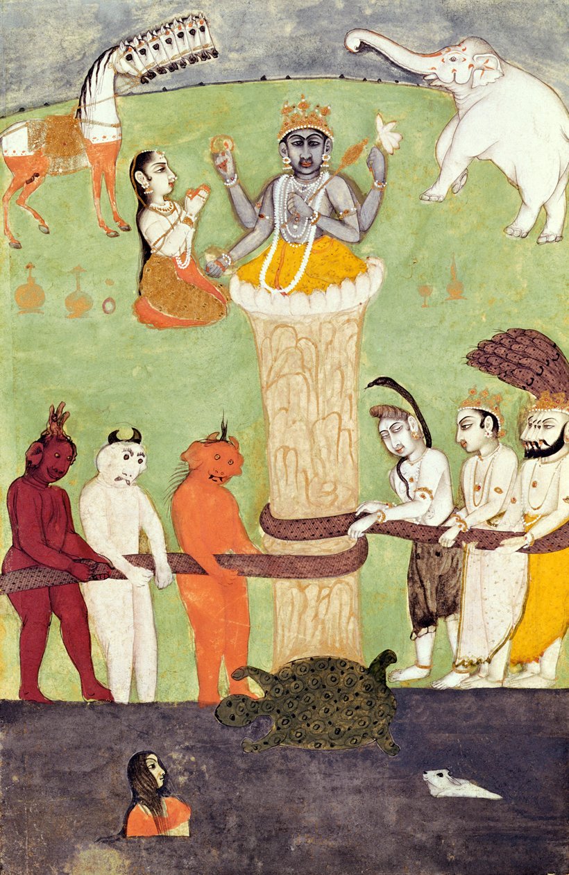 Zangolatura del mare di latte, XV-XVII secolo da Indian School