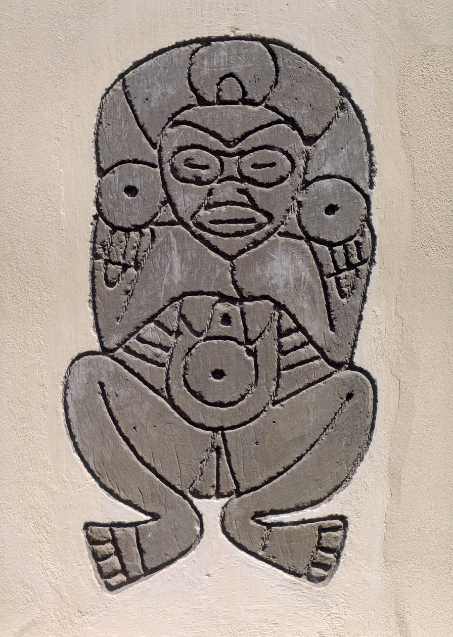 Copia di un motivo indiano Taino da Indian School