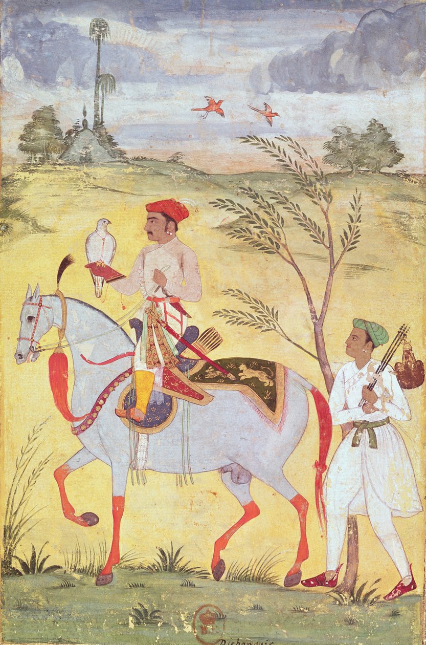 Imperatore Jahangir (1569-1627) da Indian School