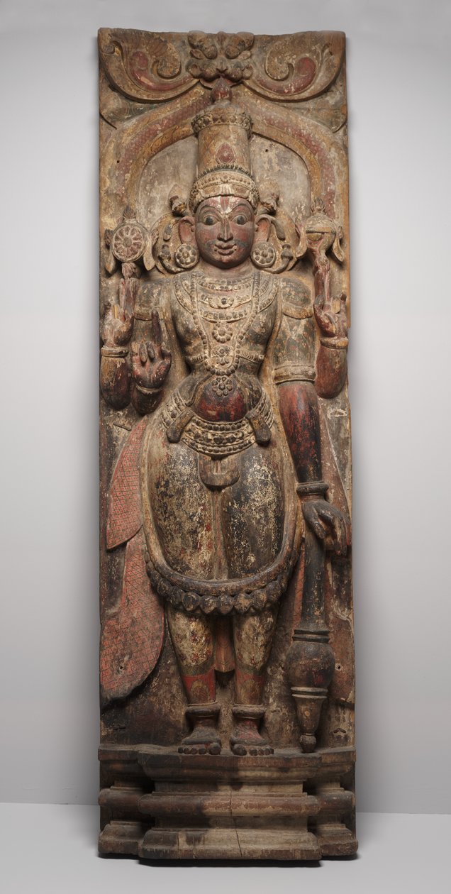 Figura festiva: Vishnu da Indian School
