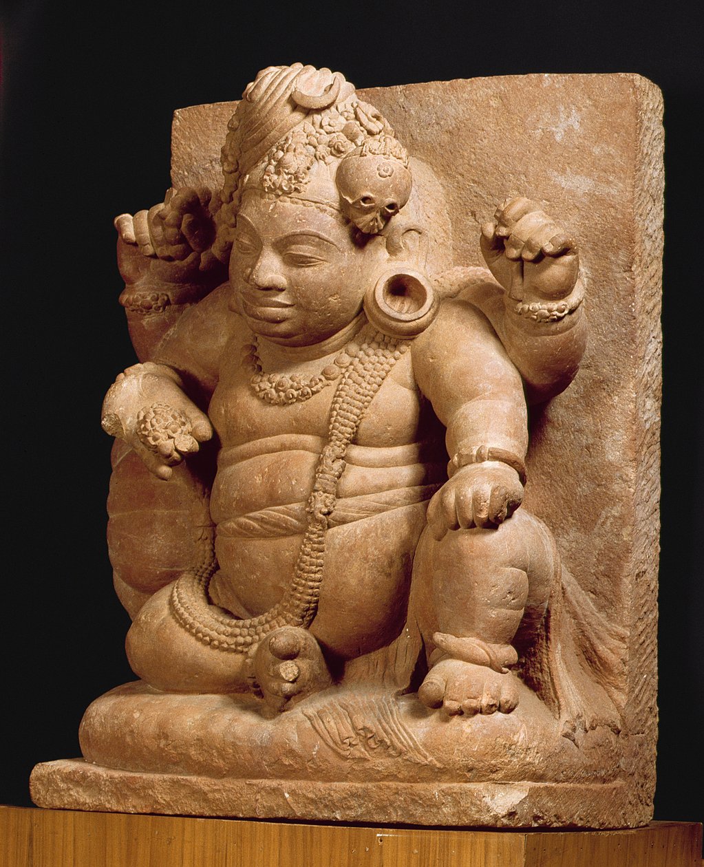Figura di Siva come Vamana, Mansar Maharashtra da Indian School