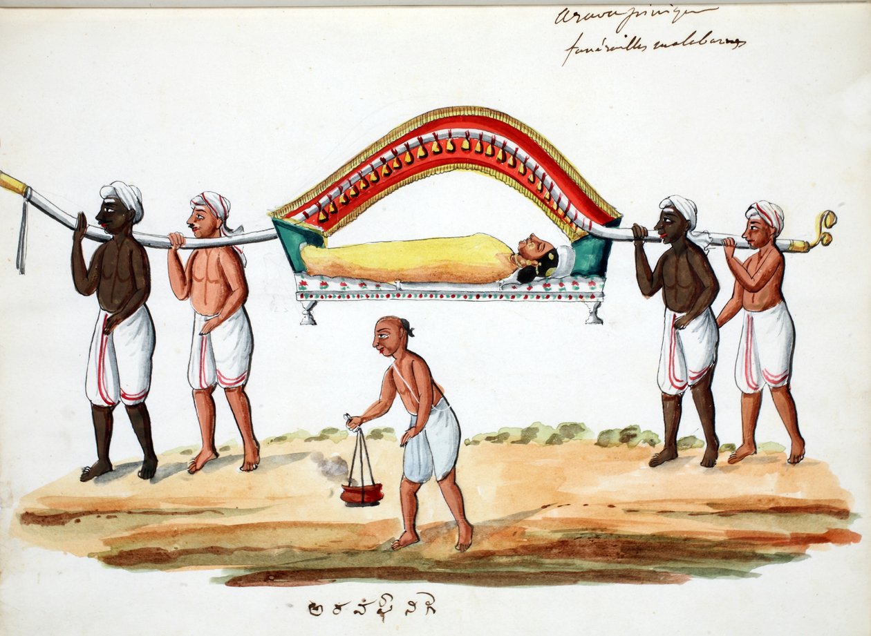 Processione funebre da Indian School
