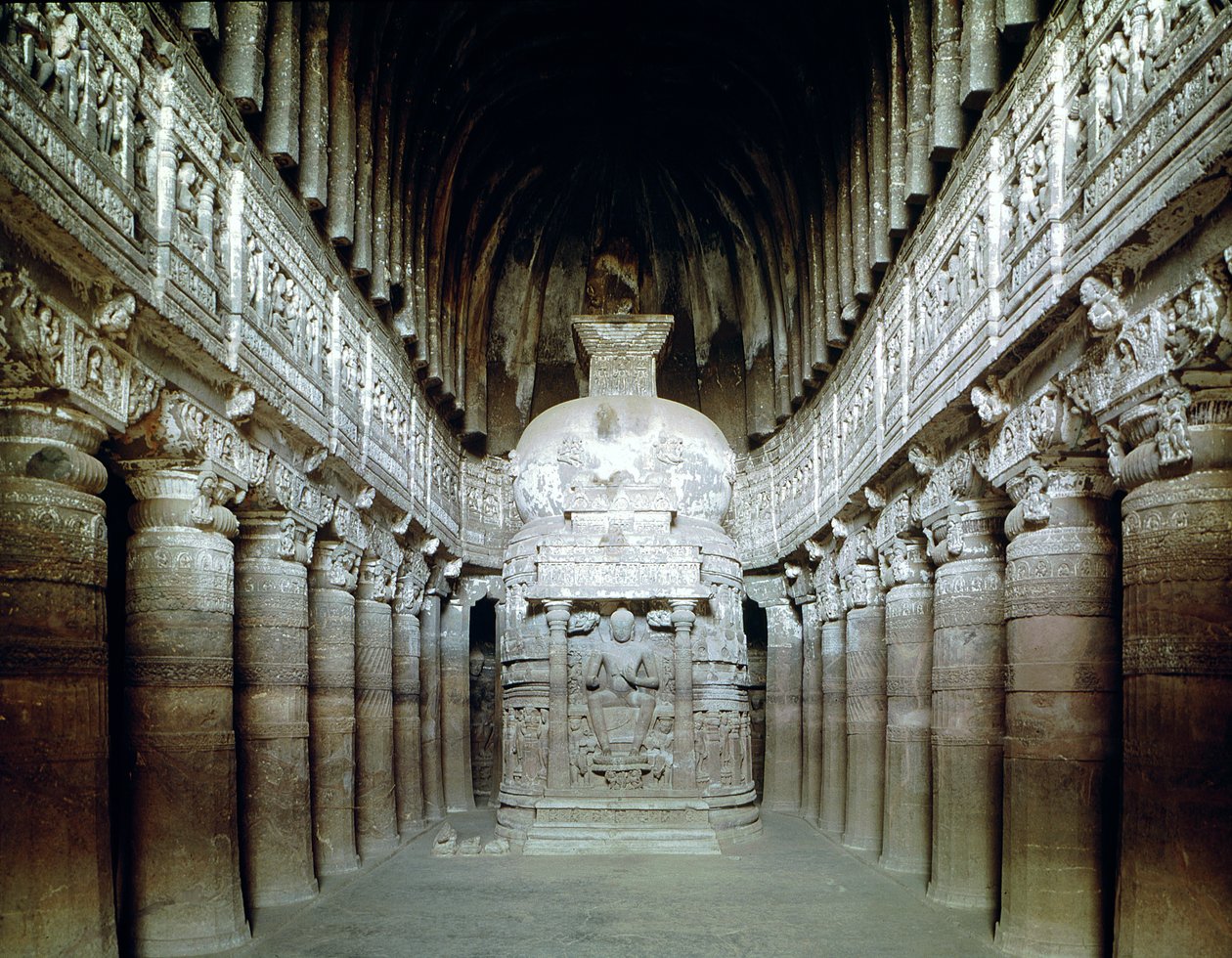 Interno della Grotta 26 da Indian School