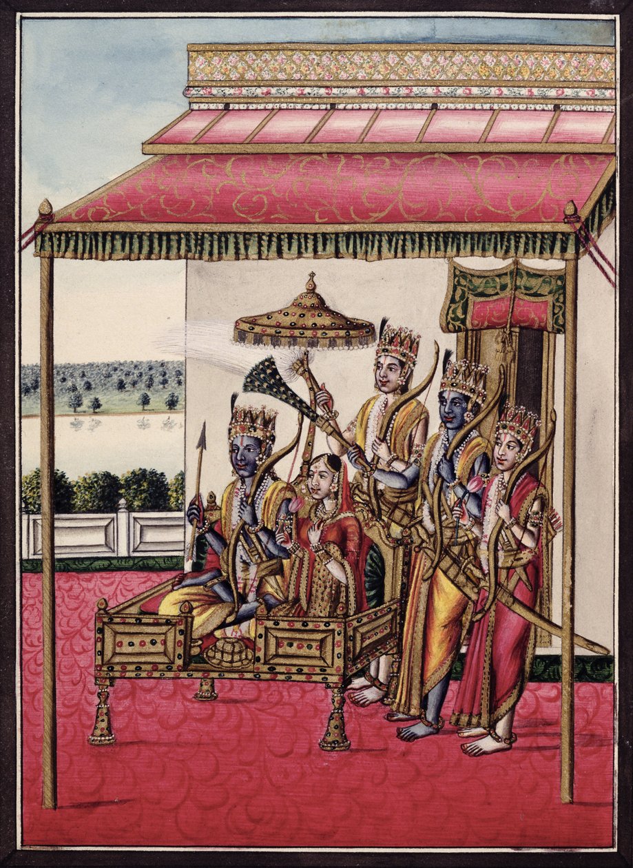 MSS EUR C 116/1 f.13v Rama, dall