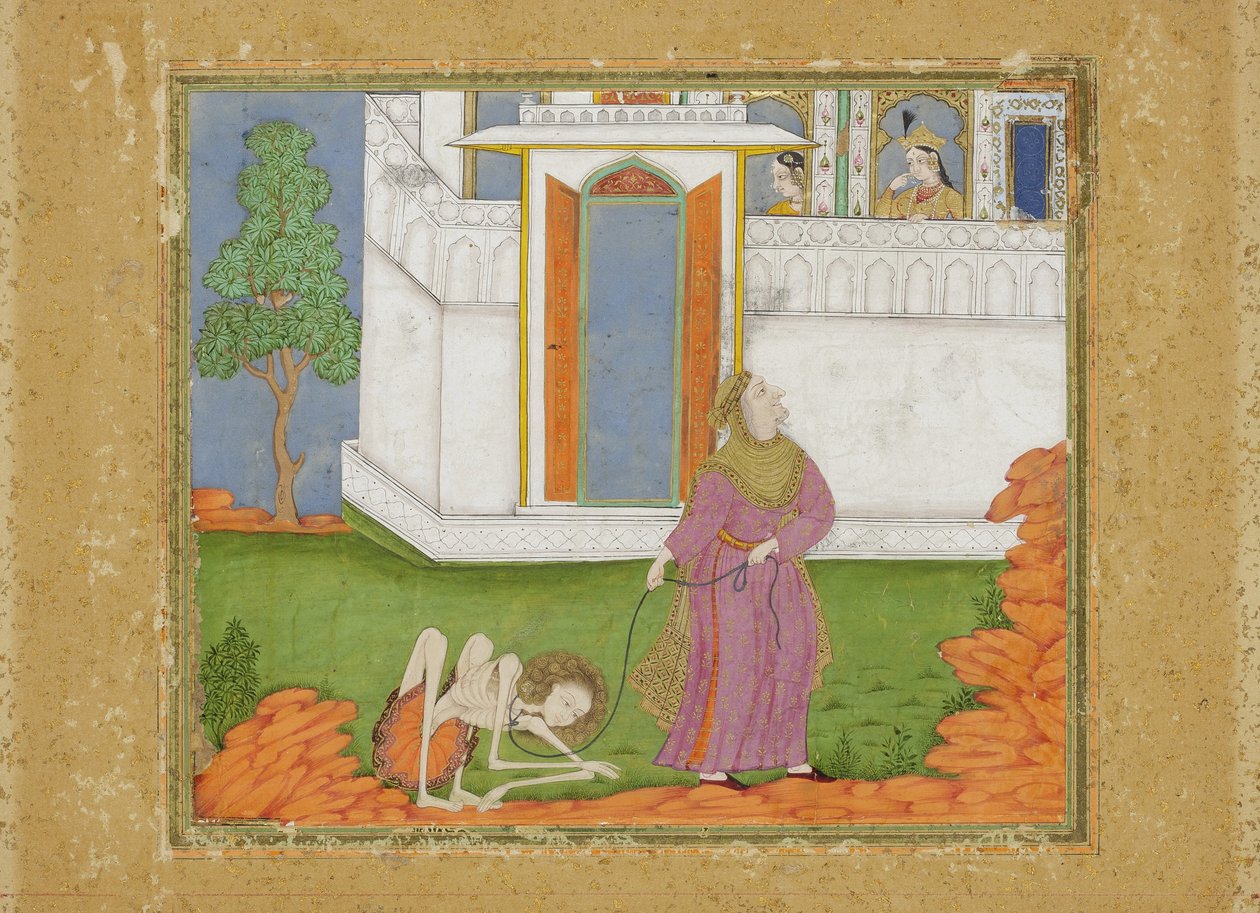 Majnun ridotto a uno stato abietto da Indian School