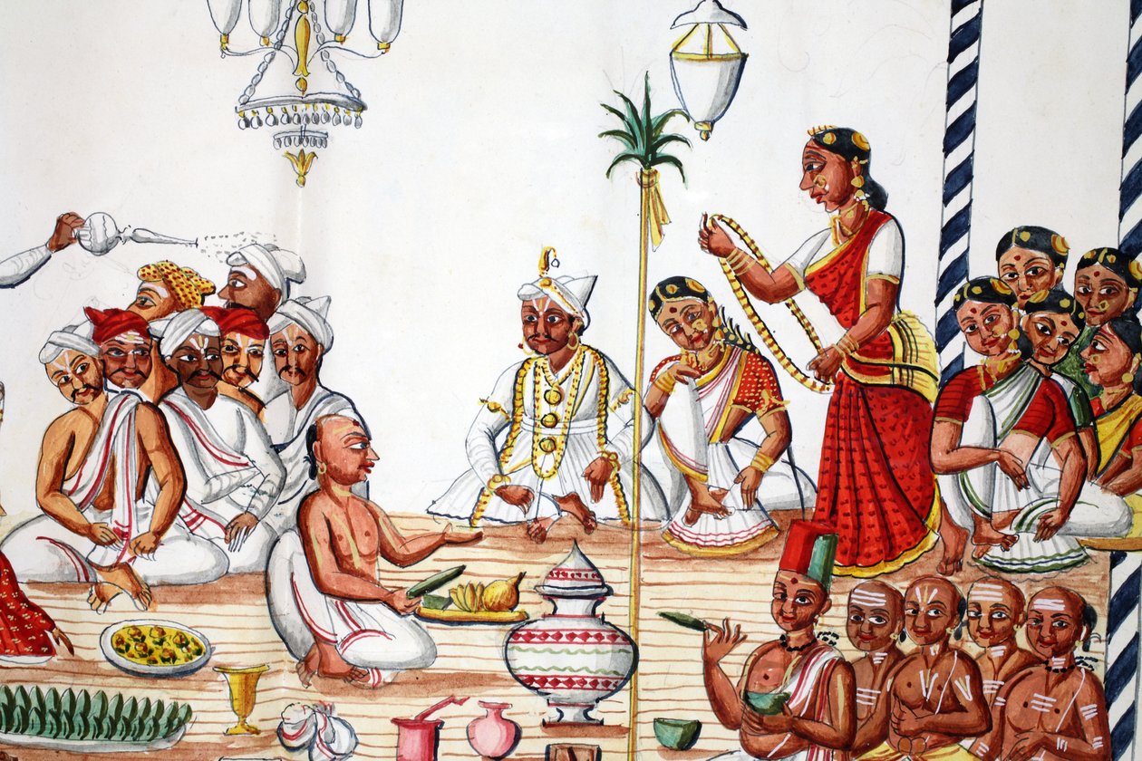 Cerimonia di matrimonio da Indian School