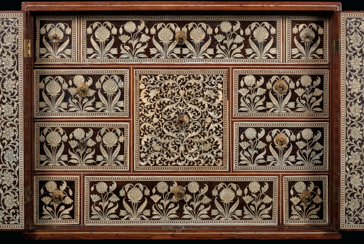 Mobile Mughal, Gujarat o Sindh, India occidentale da Indian School