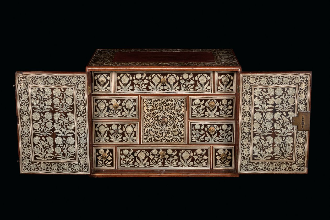 Mobile Mughal, Gujarat o Sindh, India occidentale da Indian School