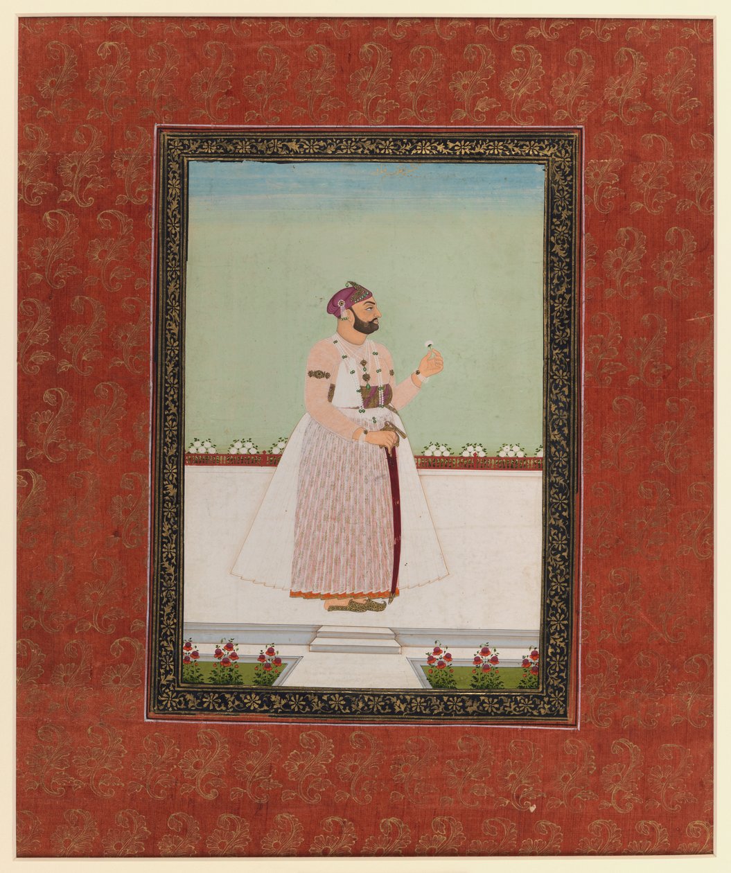 Munir al-Mulk Bahadur, 1875-1900 da Indian School