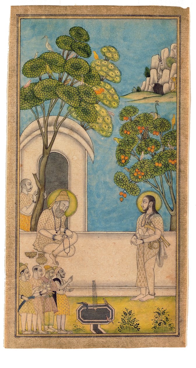 Un Santo Uomo Visita un Altro da Indian School