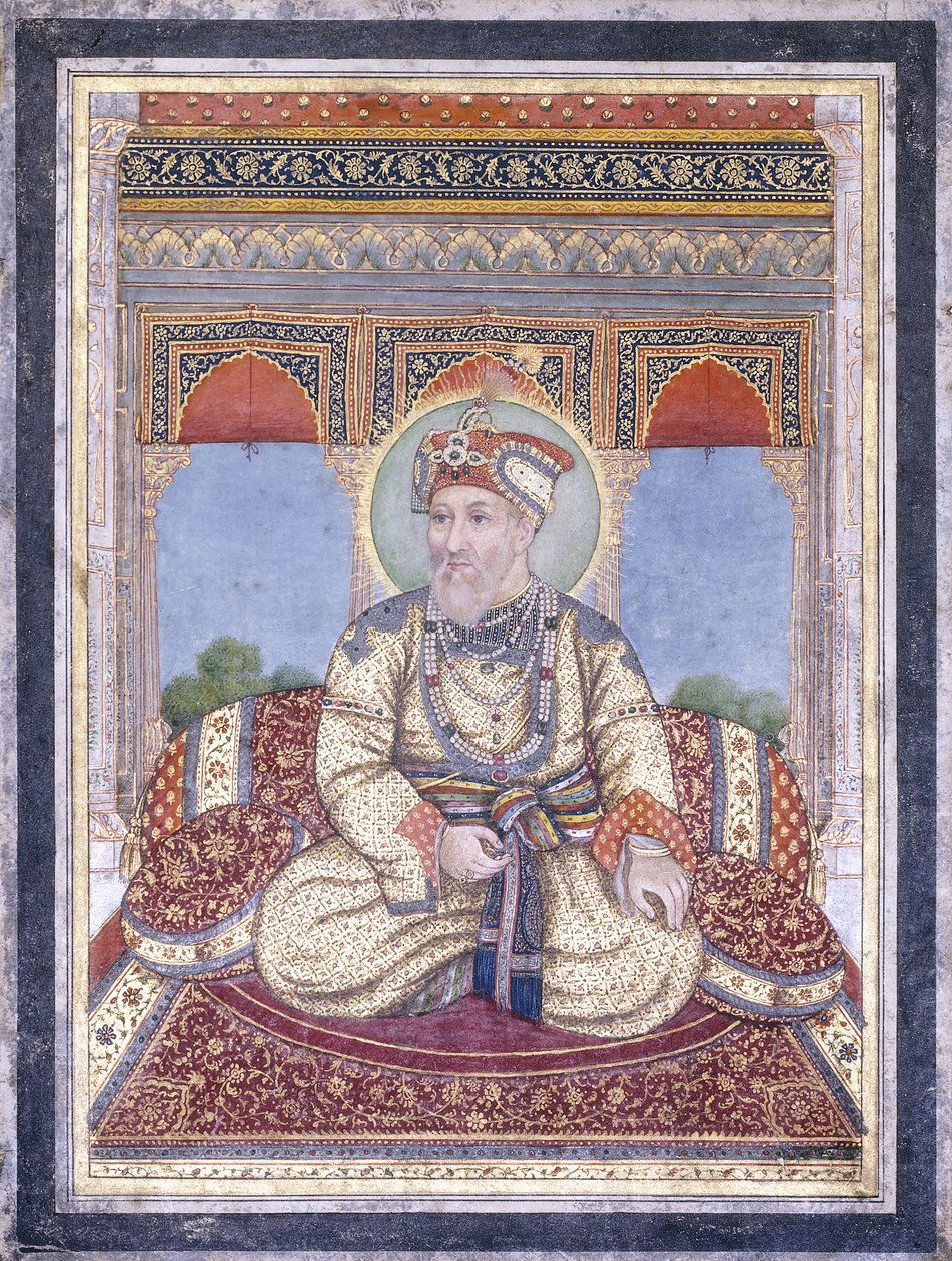 Ritratto di Akbar Shah II, inizio XIX secolo da Indian School