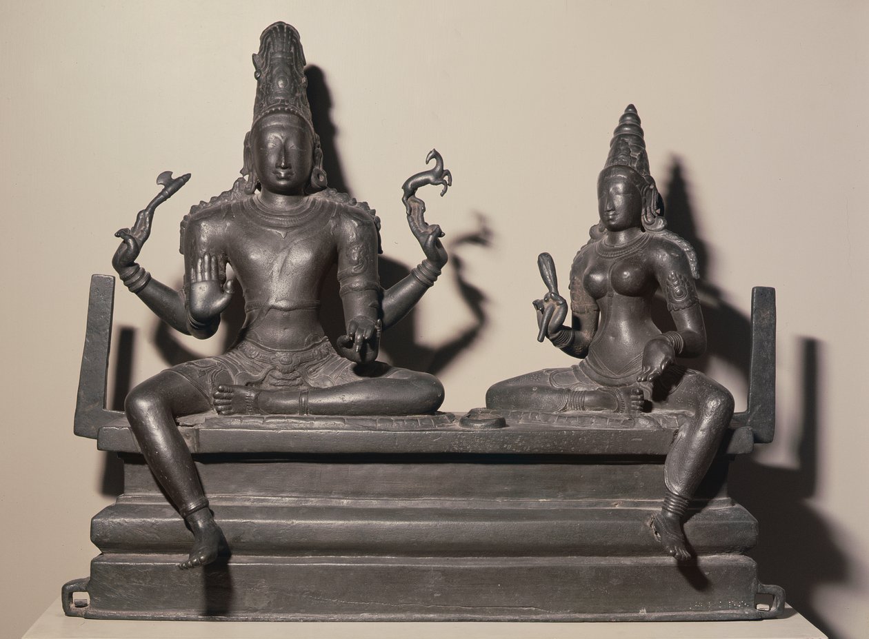 Shiva e Parvati, Dinastia Chola, c.846 da Indian School