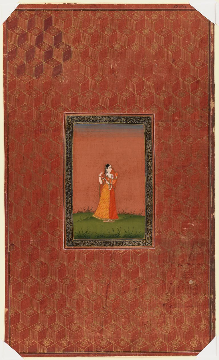 Donna in piedi, 1875-1900 da Indian School