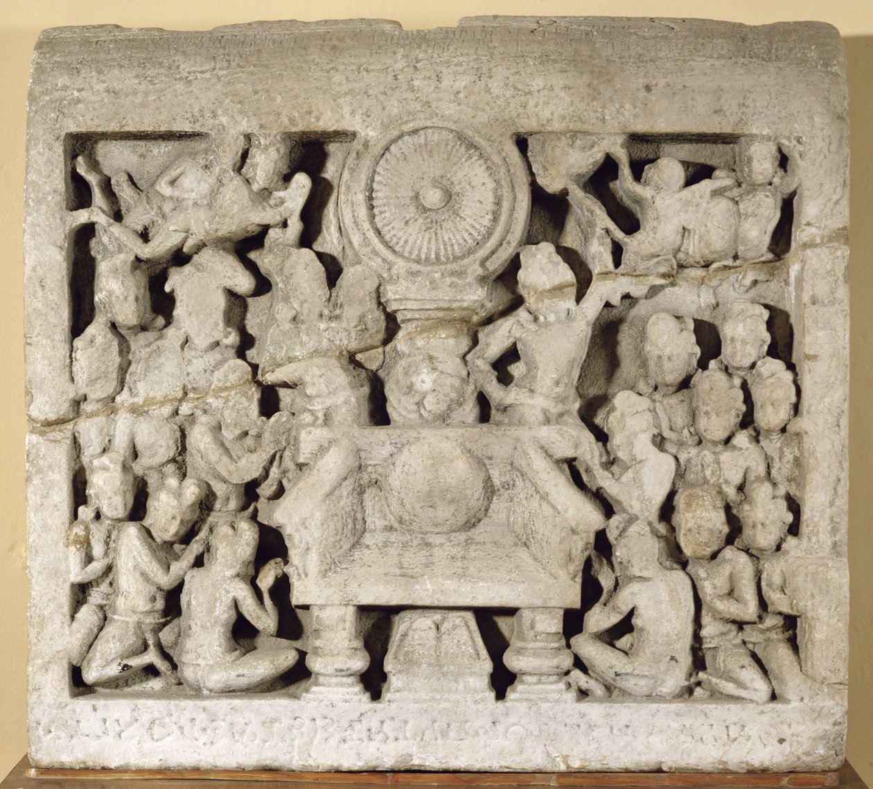 Il culto dei simboli buddisti, Amaravati da Indian School