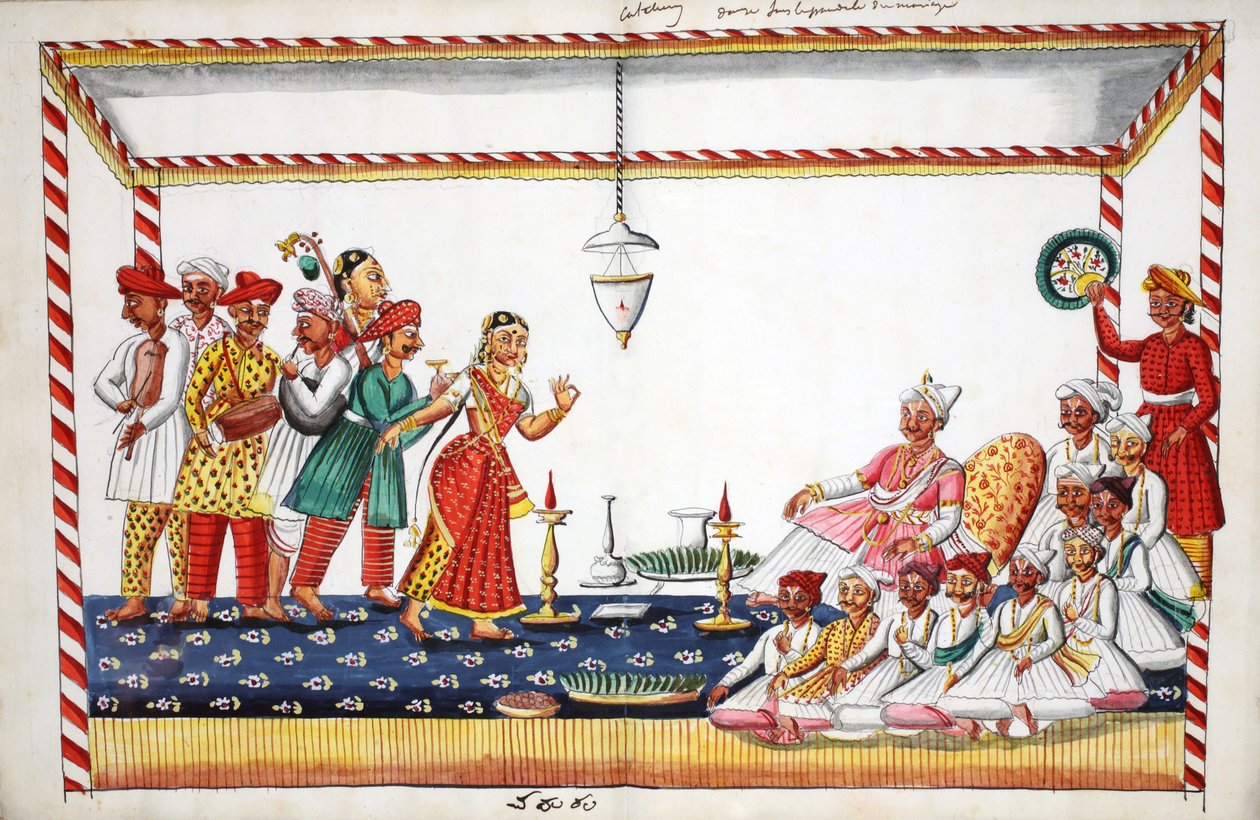 Cerimonia di matrimonio da Indian School