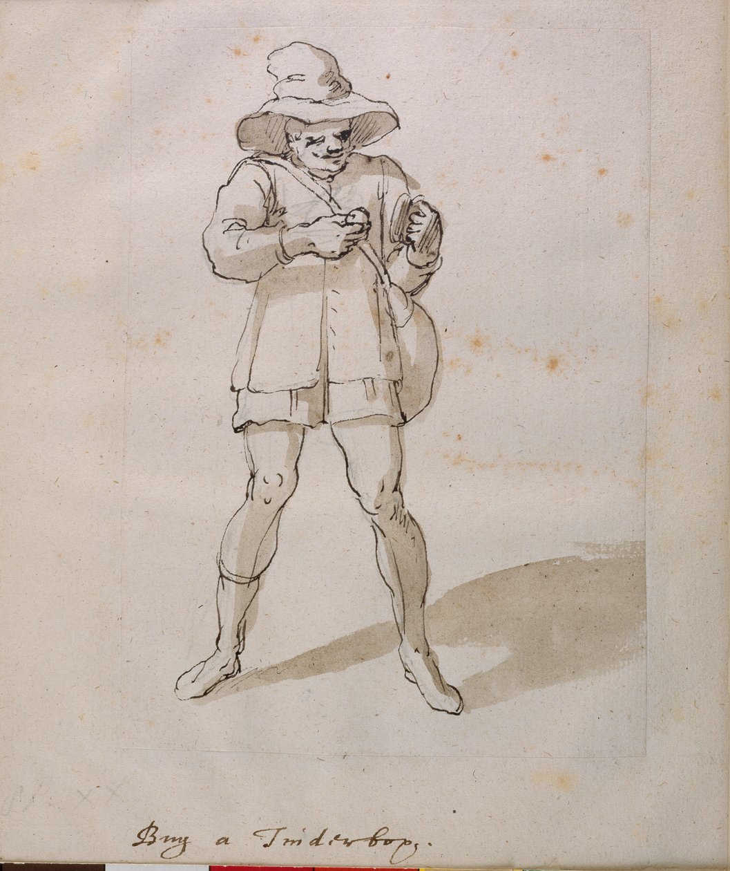 Un venditore di scatole di esca da Inigo Jones
