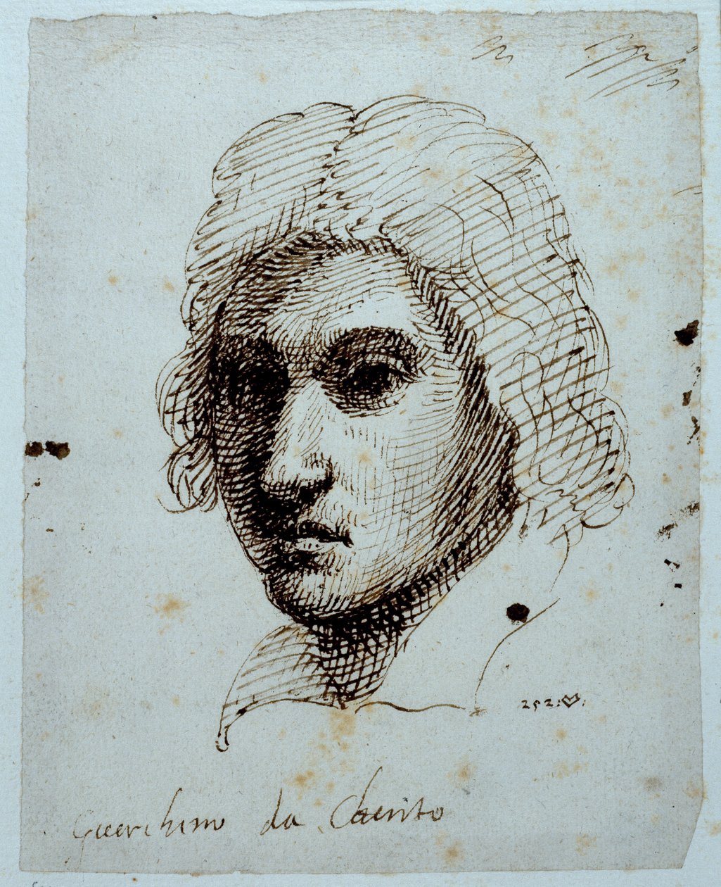 Disegno di Guercino da Inigo Jones