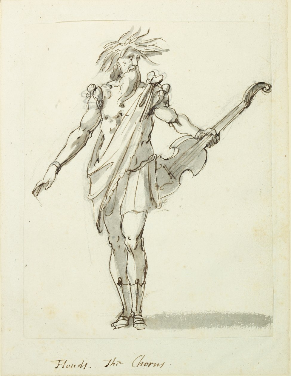 Inondazioni: il Coro, c.1631 da Inigo Jones