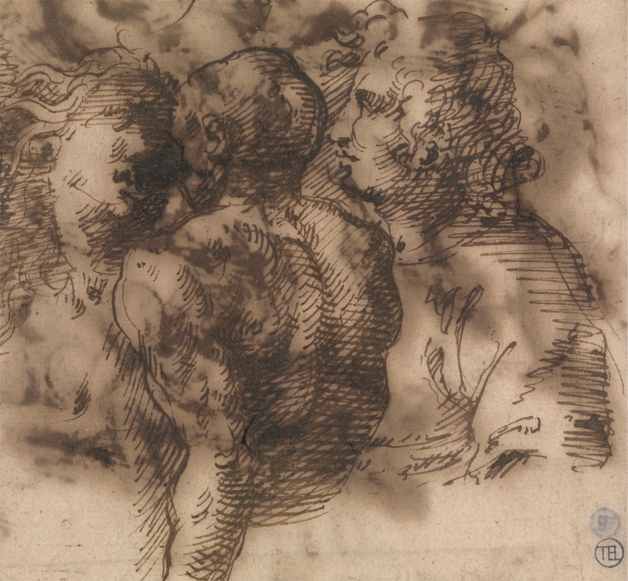 Tre figure a mezzo busto da Inigo Jones