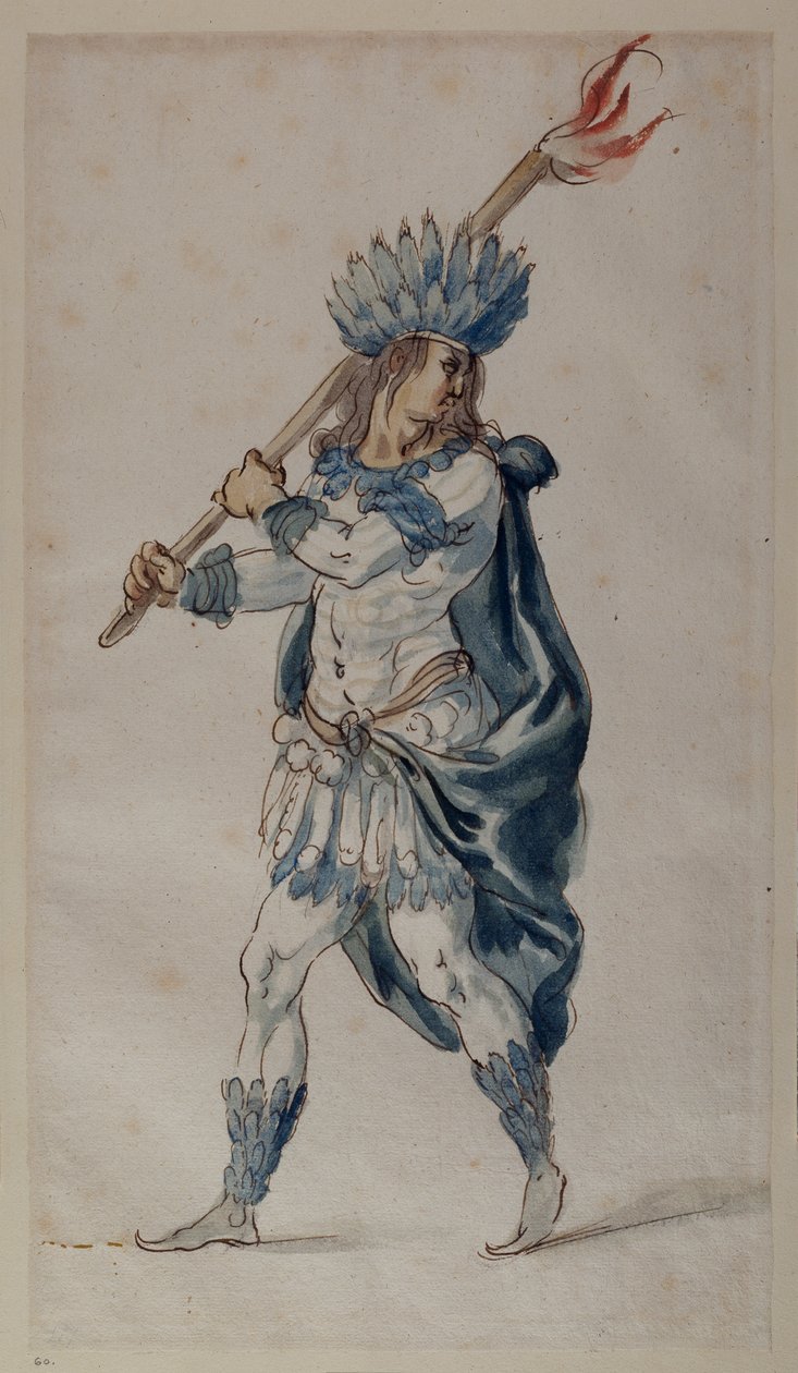 Portatore di torcia: un indiano da Inigo Jones
