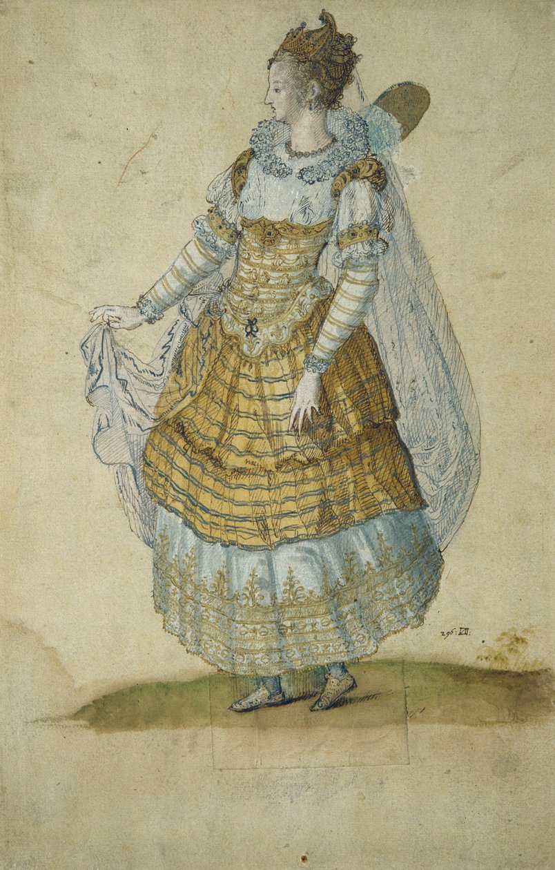 Maschera alata da Inigo Jones