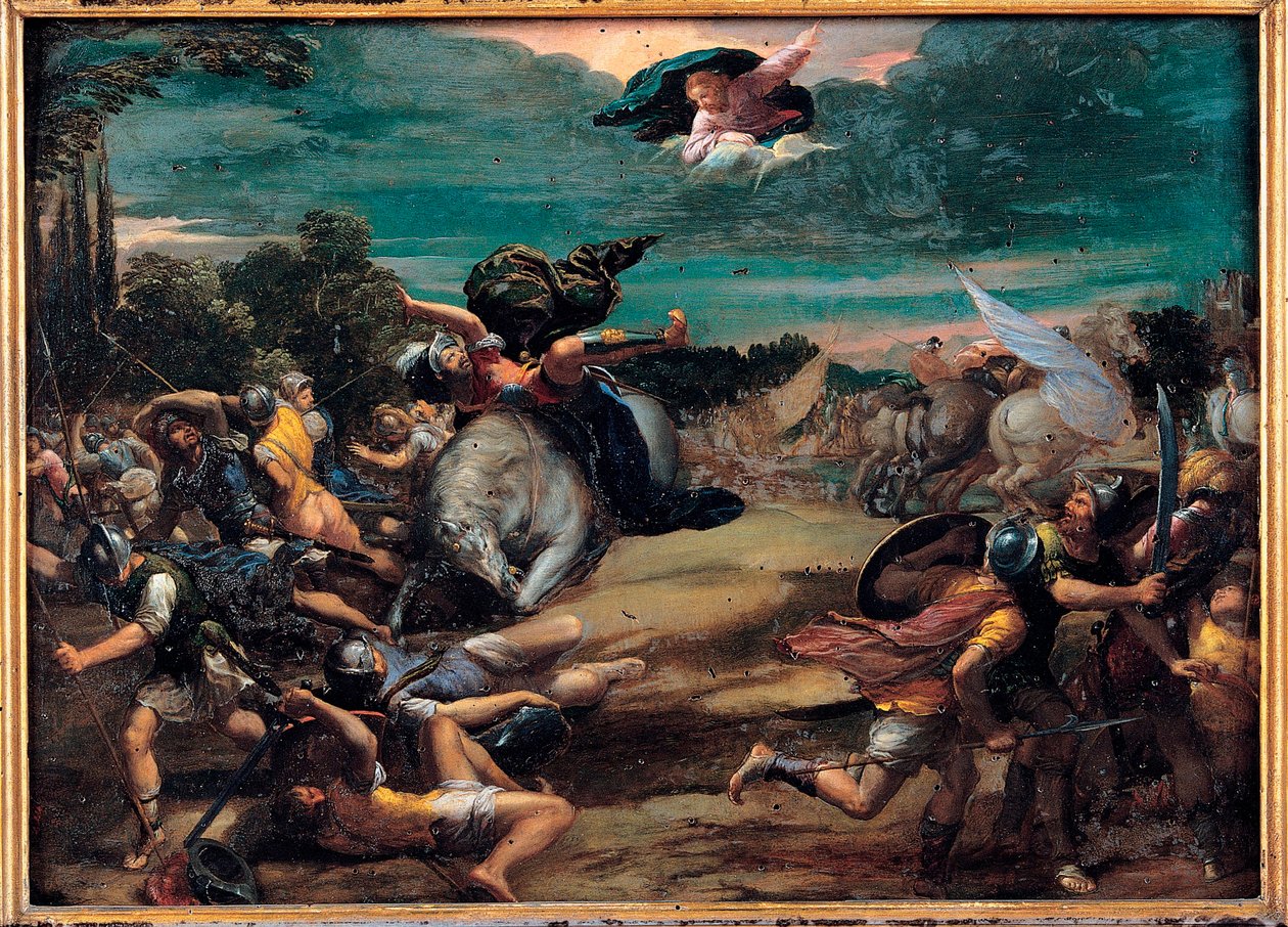 La conversione sulla via di Damasco (San Paolo) da Ippolito Scarcella