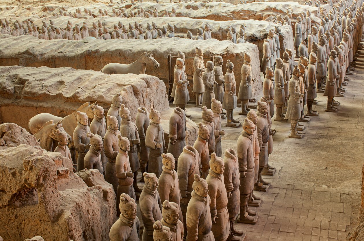 Museo dei Guerrieri di Terracotta, scene dei vari guerrieri nell