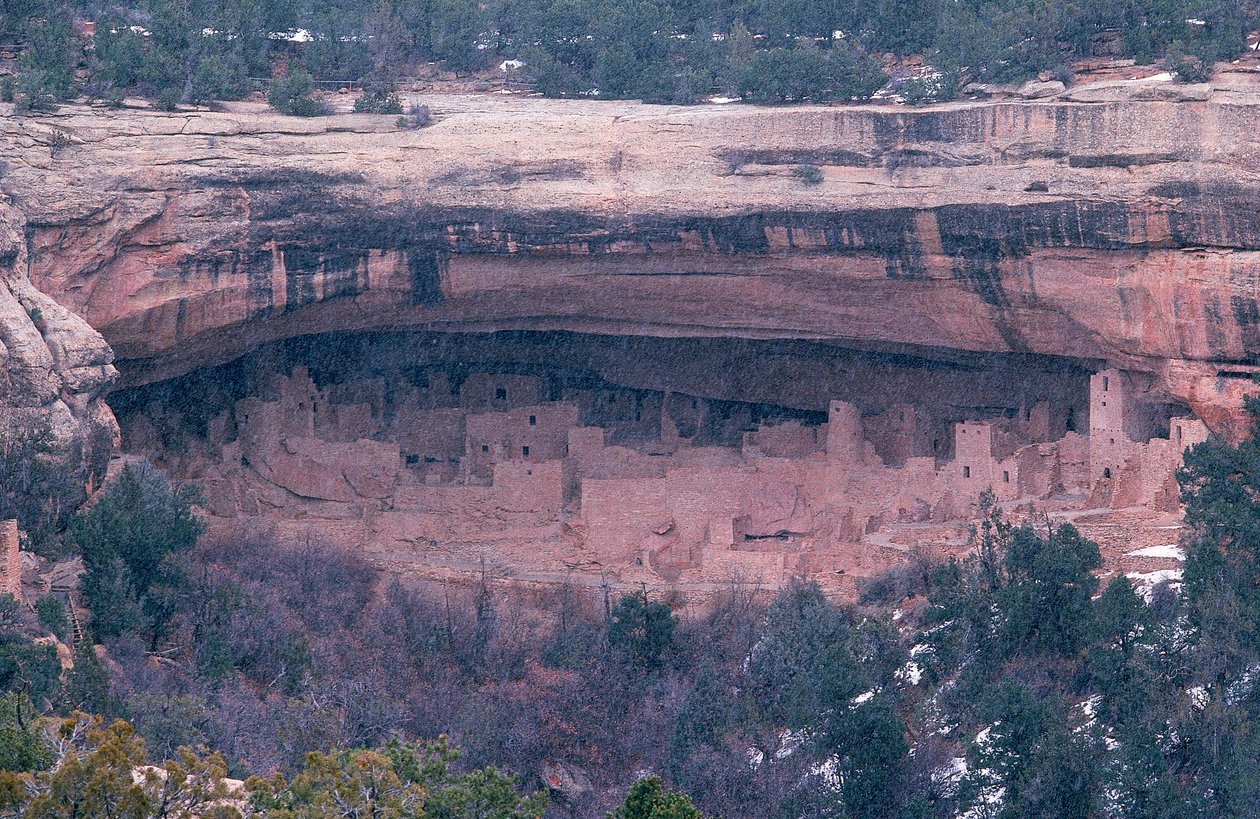 Cliff Palace nel Parco Nazionale di Mesa Verde situato nell
