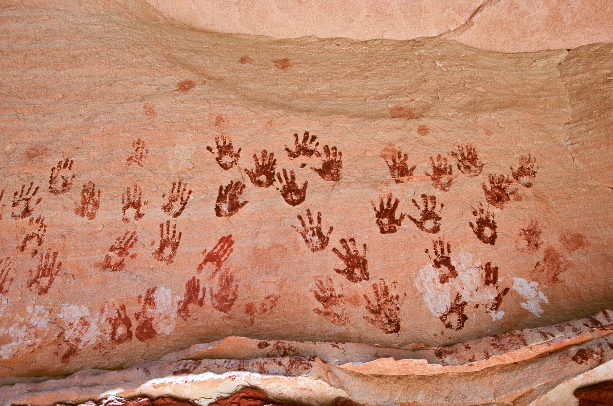 Arte rupestre degli Anasazi e di altri abitanti dei pueblos dei Four Corners da Ira Block