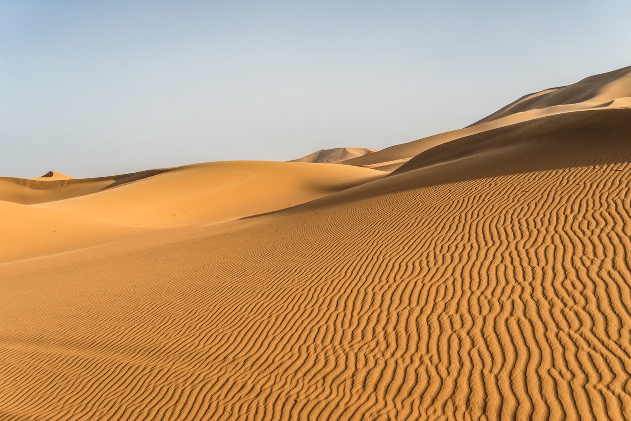 Dune di sabbia nell