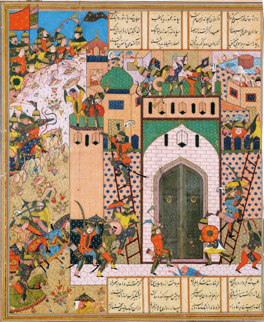 Shah Anushirvan cattura la fortezza di Saqila da Iranian Master