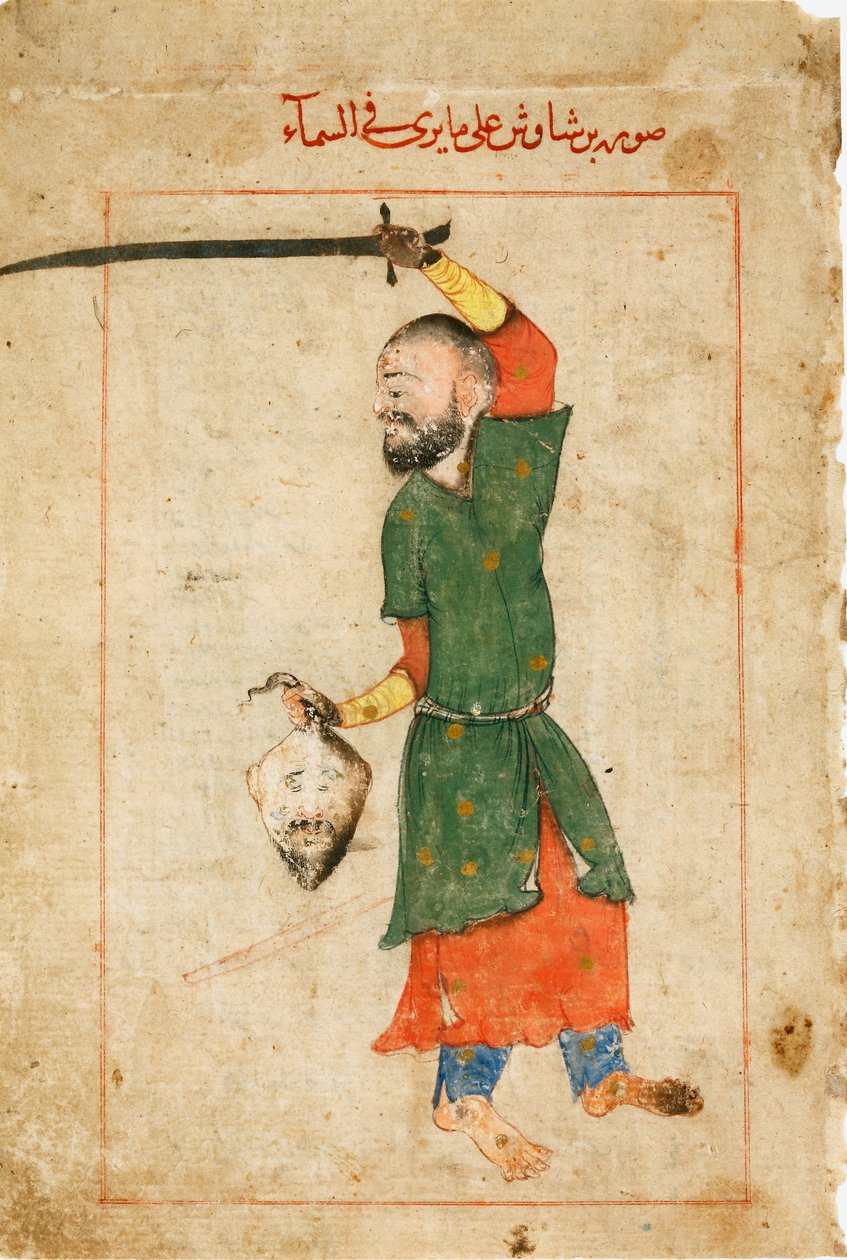 La costellazione di Perseo dal Libro delle Stelle Fisse di Al-Sufi da Iranian Master