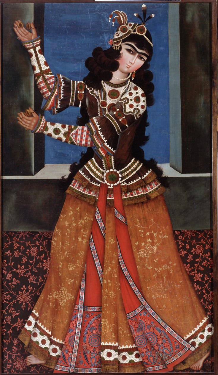 Danzatrice con nacchere da Iranian School