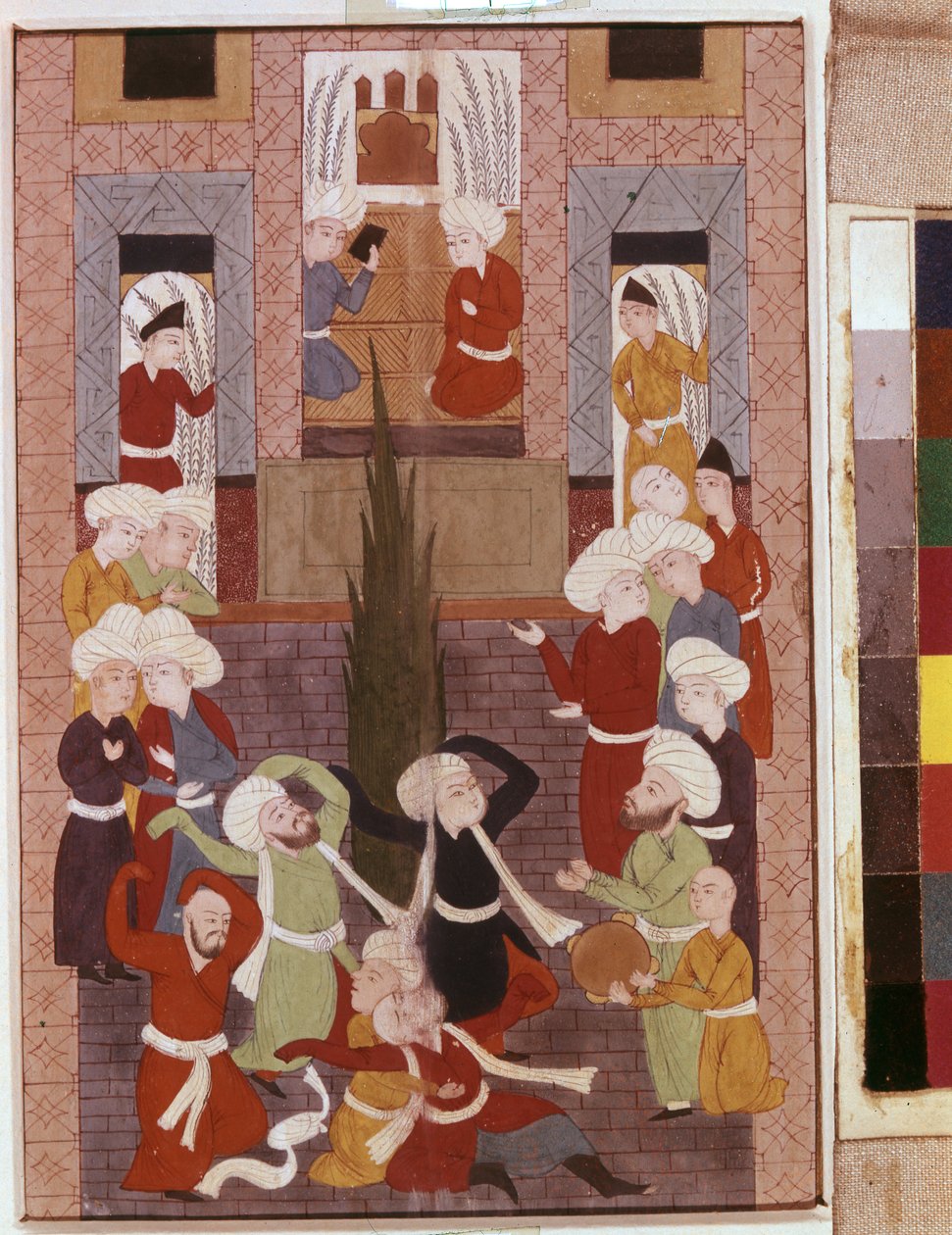 La danza del derviscio da Iranian School