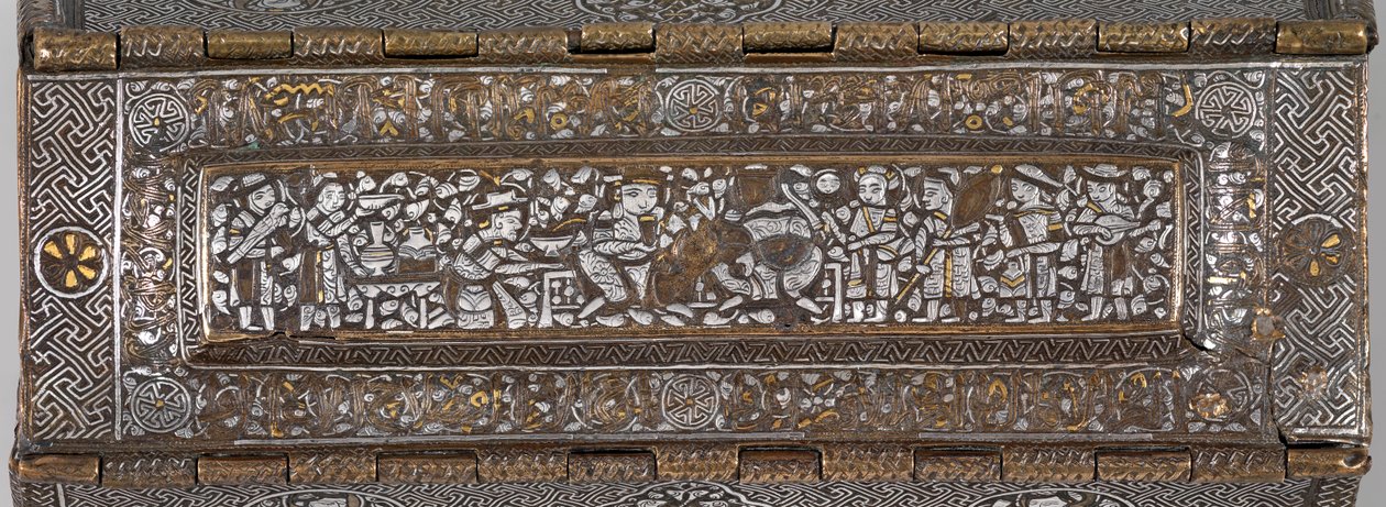 Borsa in metallo, 1300-35 da Iraqi School