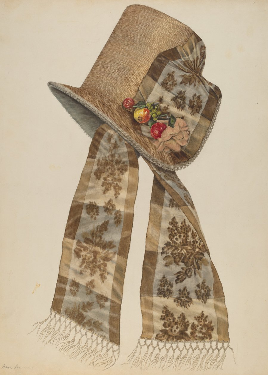 Cappello "Poke" da Irene Lawson