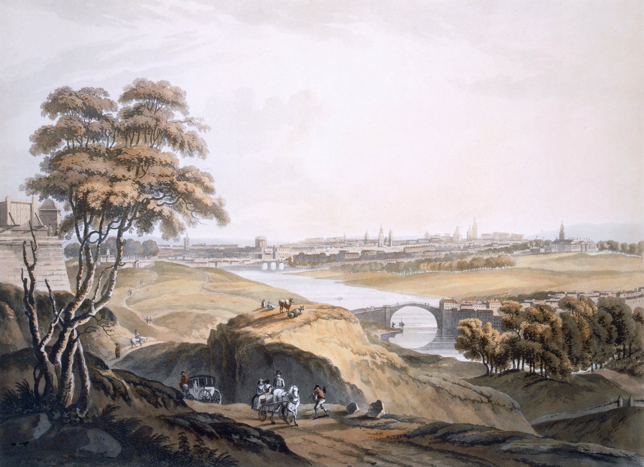 Veduta di Dublino da Irish School