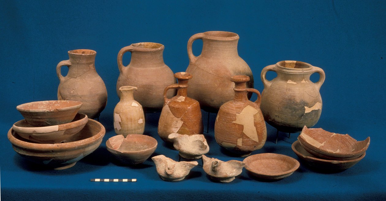 Ceramica, Città di Davide da Iron Age