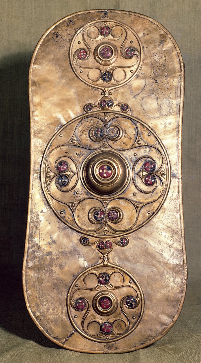 Lo scudo di Battersea, c.350-50 a.C. da Iron Age