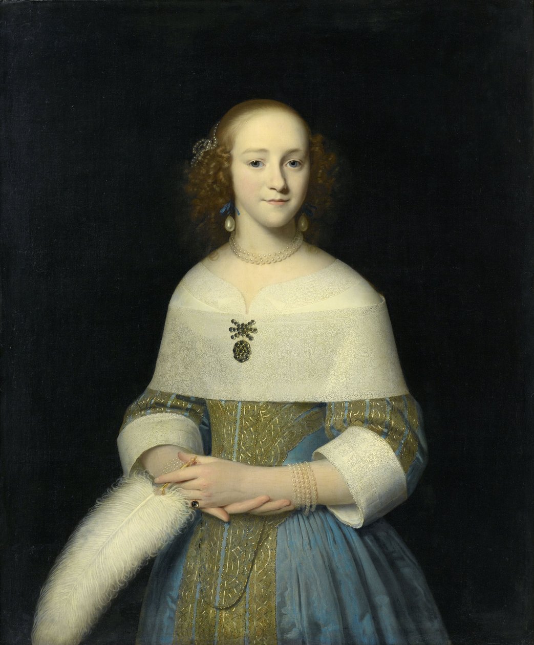 Ritratto di una giovane donna da Isaac Luttichuys