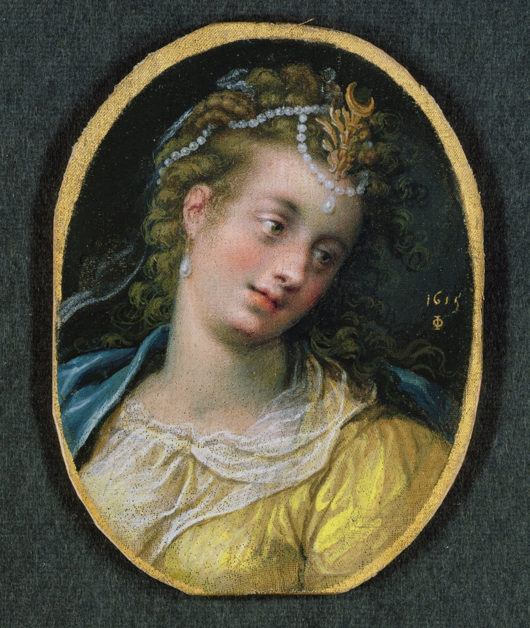 Diana, 1615 da Isaac Oliver