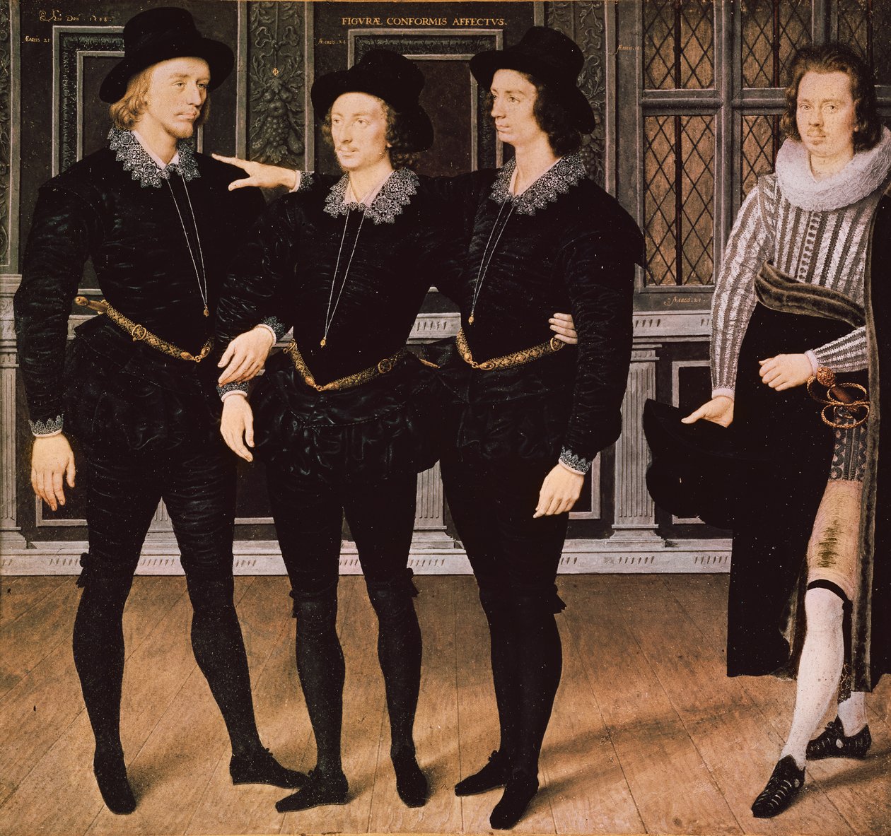 I fratelli Browne, 1598 da Isaac Oliver