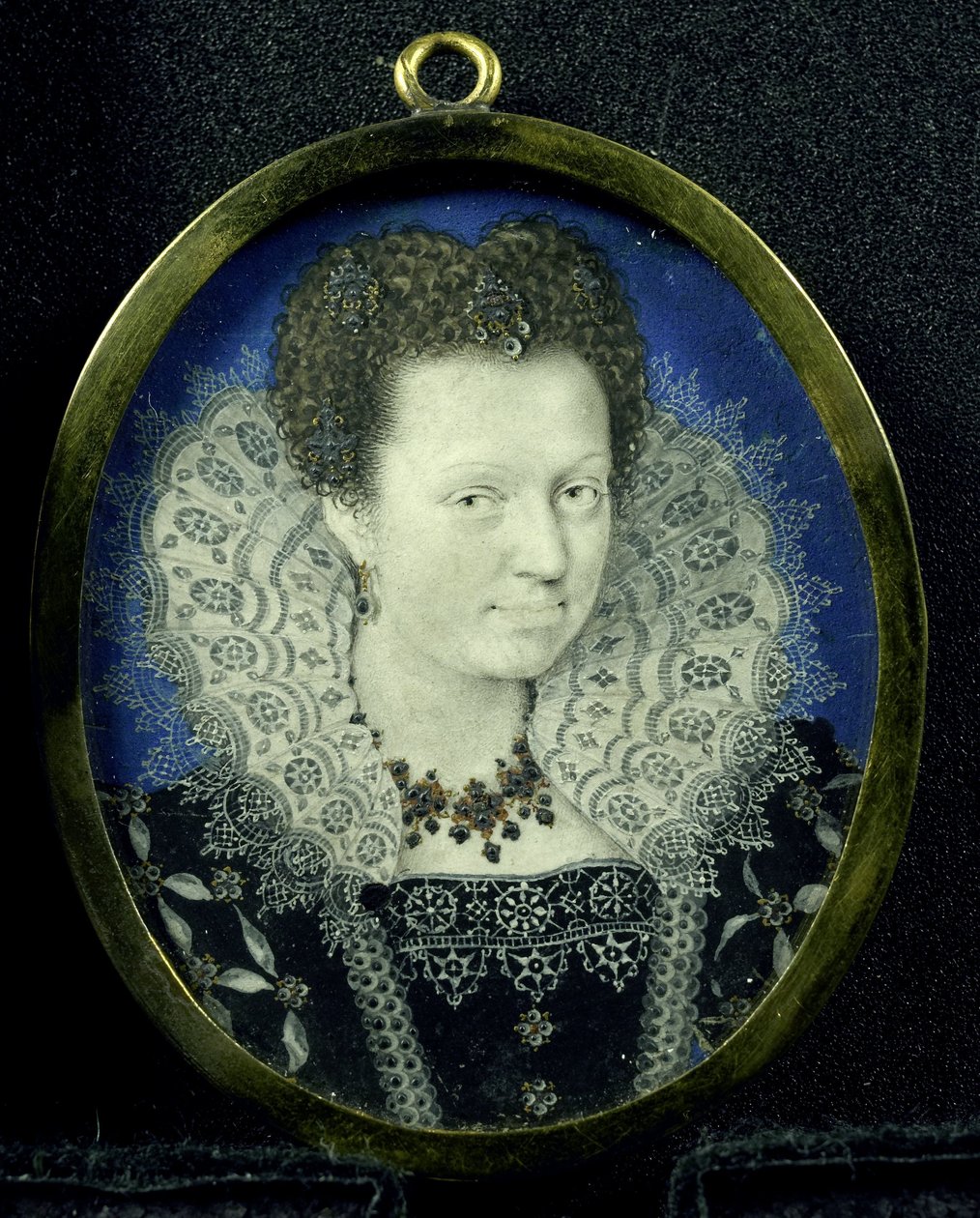 Ritratto di una Donna, c.1600-17 da Isaac (attr. to) Oliver