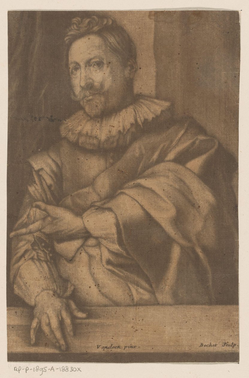 Ritratto di Theodoor van Loon da Isaac Beckett (possibly)