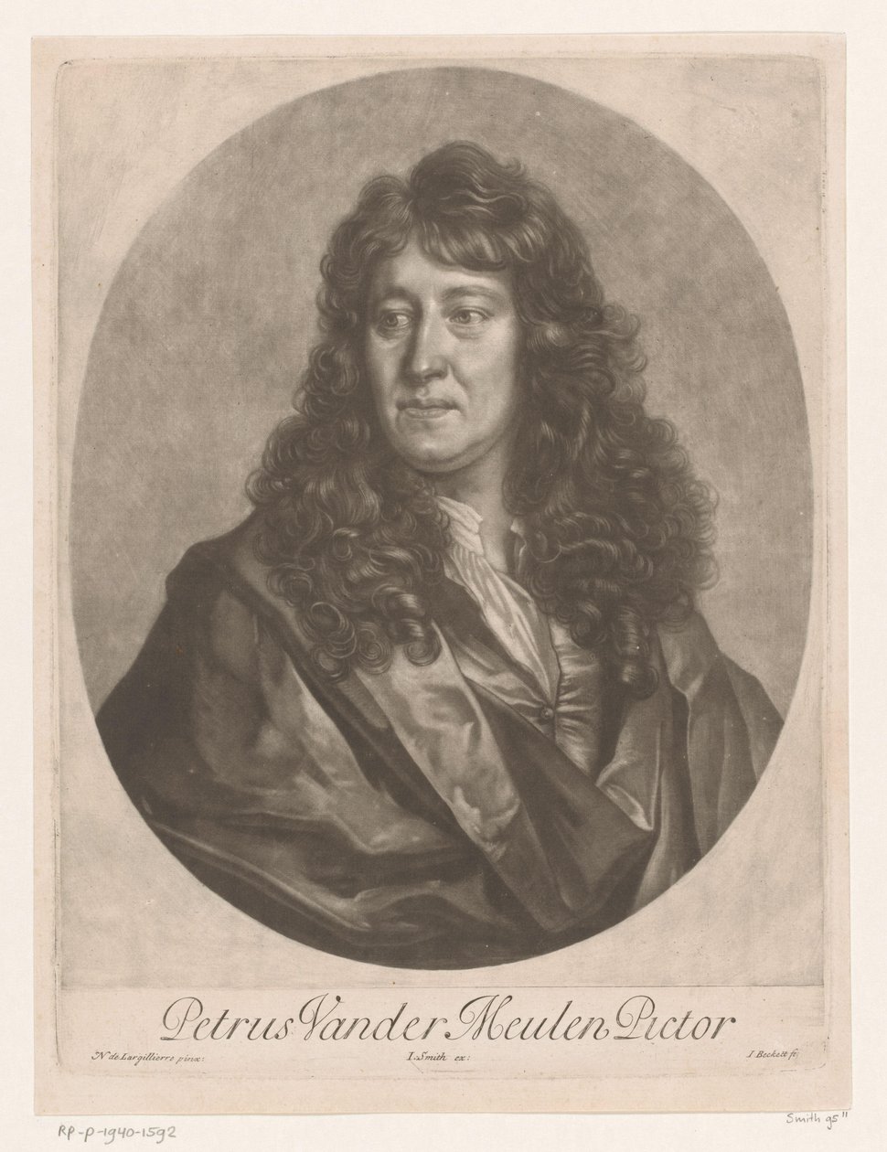 Ritratto di Pieter van der Meulen da Isaac Beckett