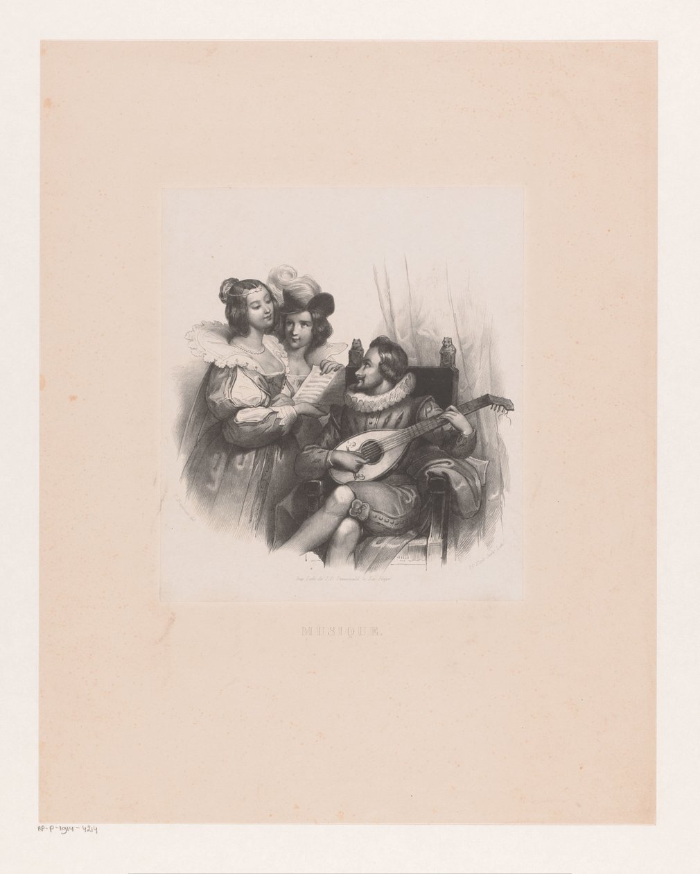 Compagnia musicale da Isaac Cornelis Elink Sterk